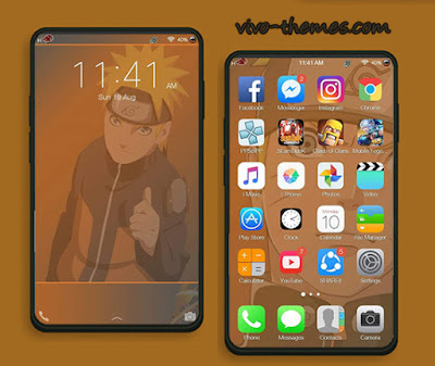 IOS NARUTO THEME FOR VIVO