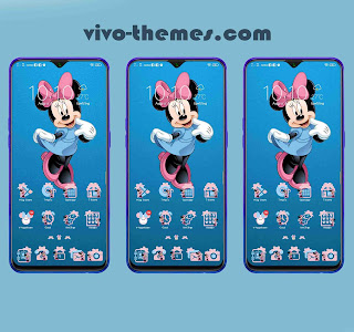 Minnie Mouse Theme For Android Vivo Smartphone