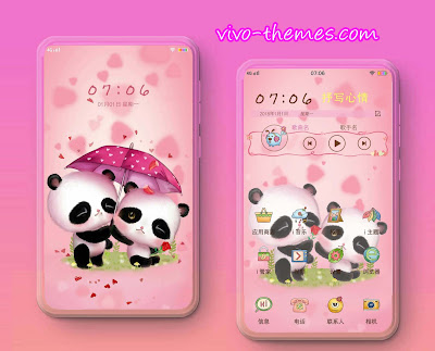 Couple Panda Theme