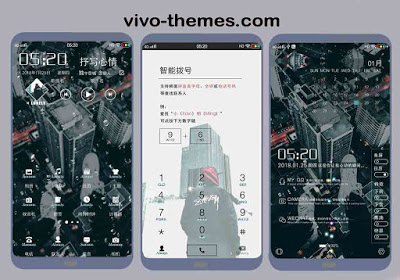 Dark Infusion Substratum Theme for Vivo Android