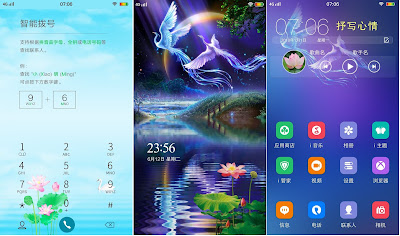 Jasmine Flower and Bird Theme itz For Vivo