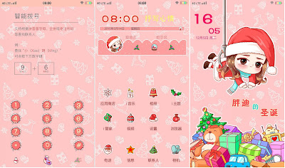 Santa Girl Theme For Vivo