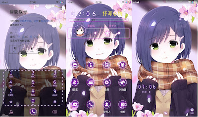 Anime Girl Theme itz For Vivo