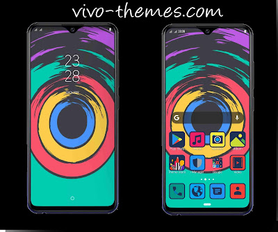 Dark Circles Theme For Vivo Android Smartphone