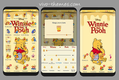 Winnie The Pooh Theme For  Vivo Android Phones