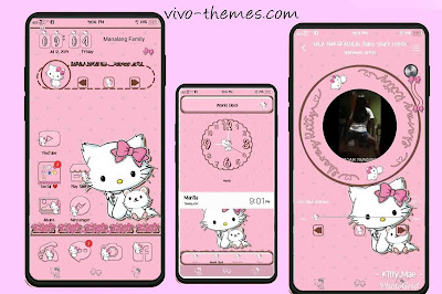 Charmmy Kitty Theme For Vivo Android Phones (Full Theme)
