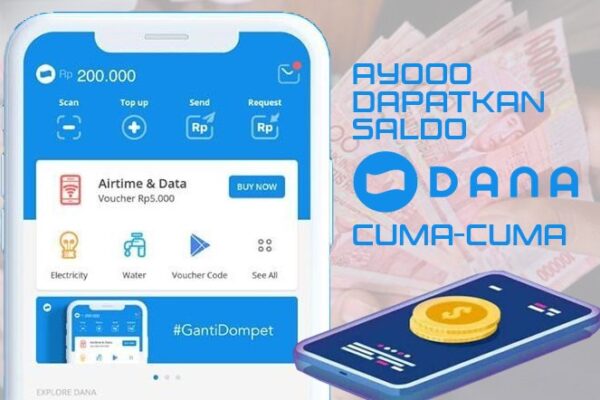 Cari Uang? Coba Aplikasi Penghasil Uang Dana Ini