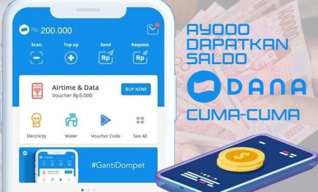 Cari Uang? Coba Aplikasi Penghasil Uang Dana Ini